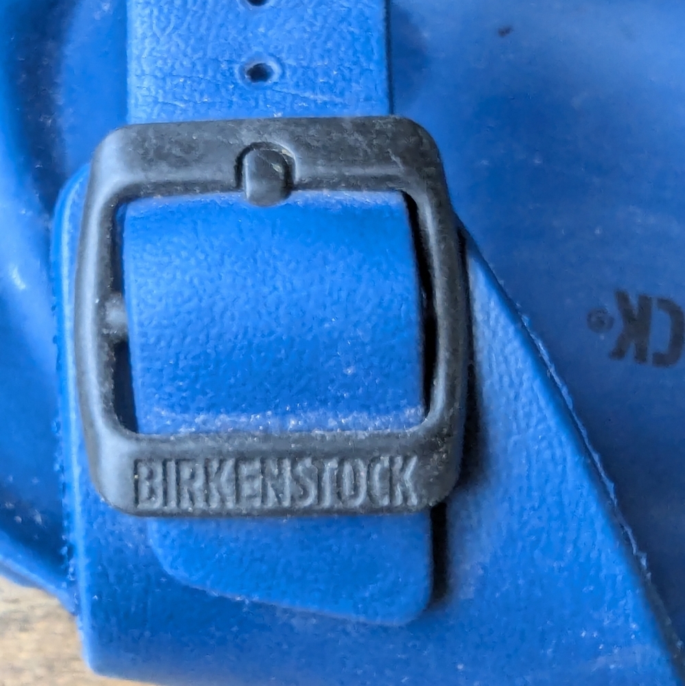 Birkenstock Madrid EVA Navy Slides Sandals Sz 40 (US 9–9.5) Women’s - Picture 11 of 13